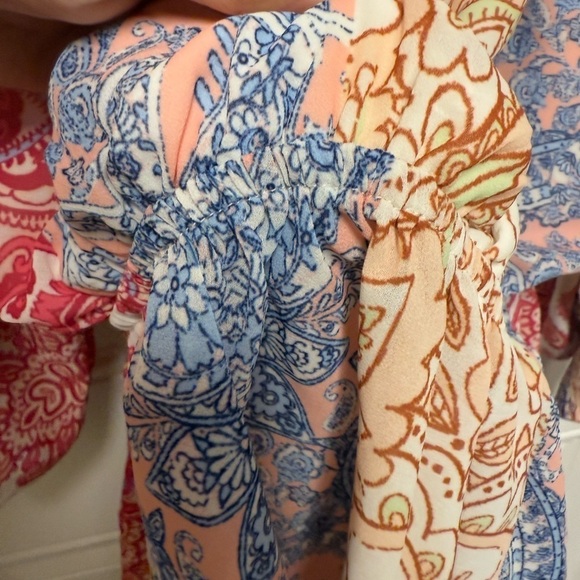 Flying Tomato Plus Size Women’s Off the Shoulder Top Paisley Print  1X 2X - Picture 5 of 5